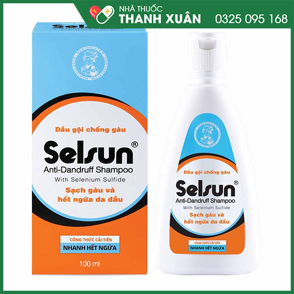 Selsun - dầu gội đầu trị gầu